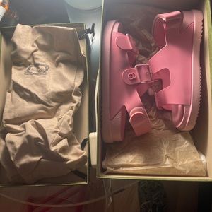 Women's gucci sandal with mini Double G